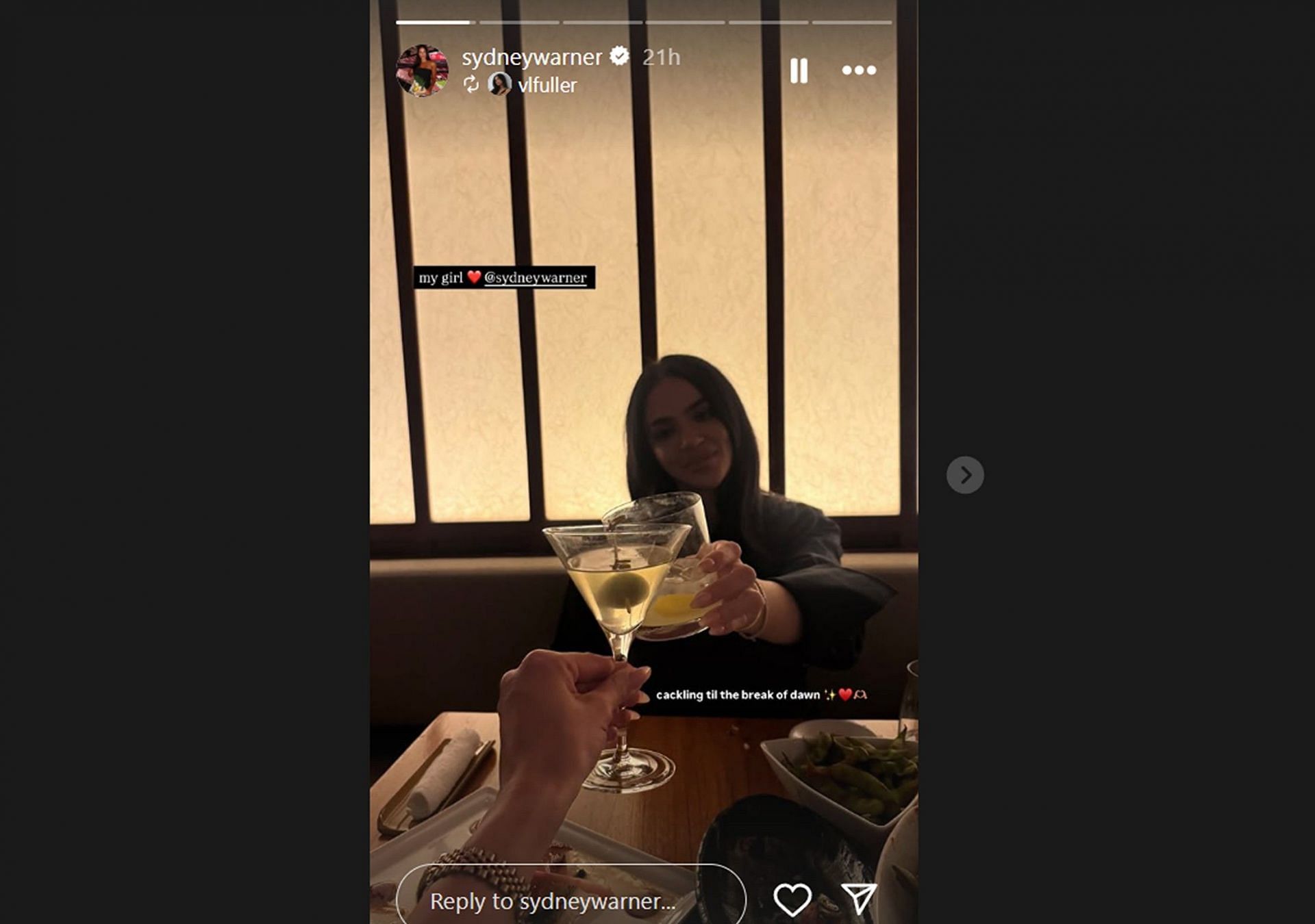 Will Levis' ex Victoria Fuller spotted enjoying date night with Fred Warner's wife, Sydney/@sydneywarner